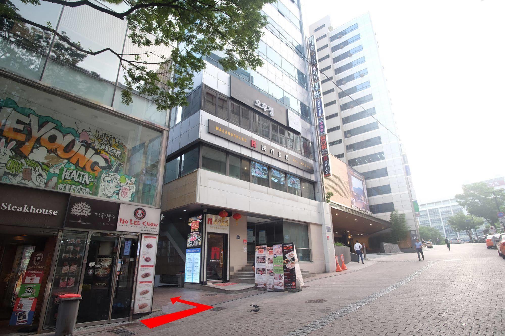 Ekonomy Hotel Myeongdong Central Soul Exteriér fotografie